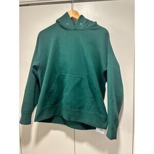 Visvim Ultimate jumbo sb hoodie p.o green size 2